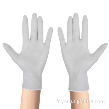 Examen médical gants de gynécologie en nitrile jetable